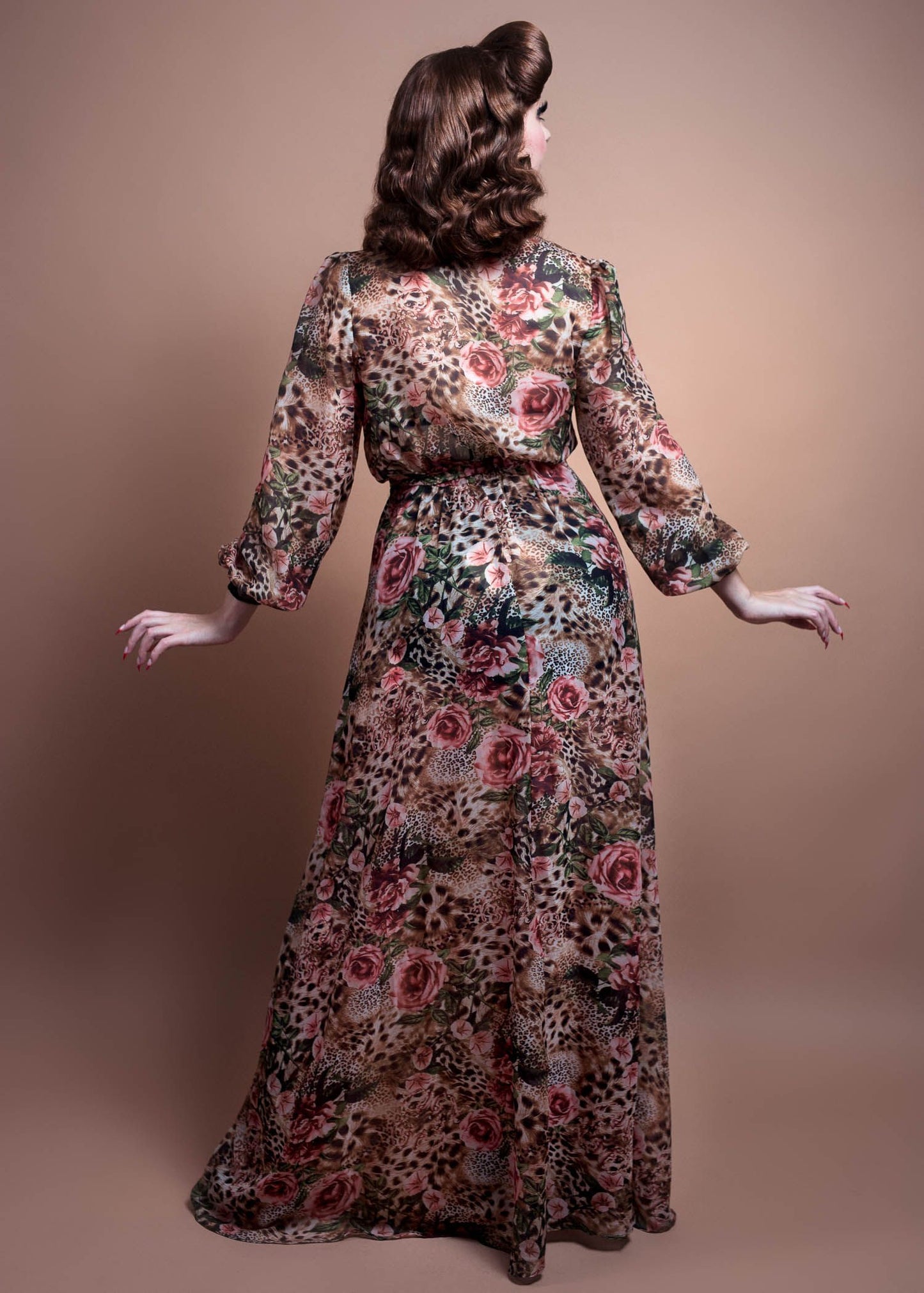 Sheer Glamour Dressing Gown