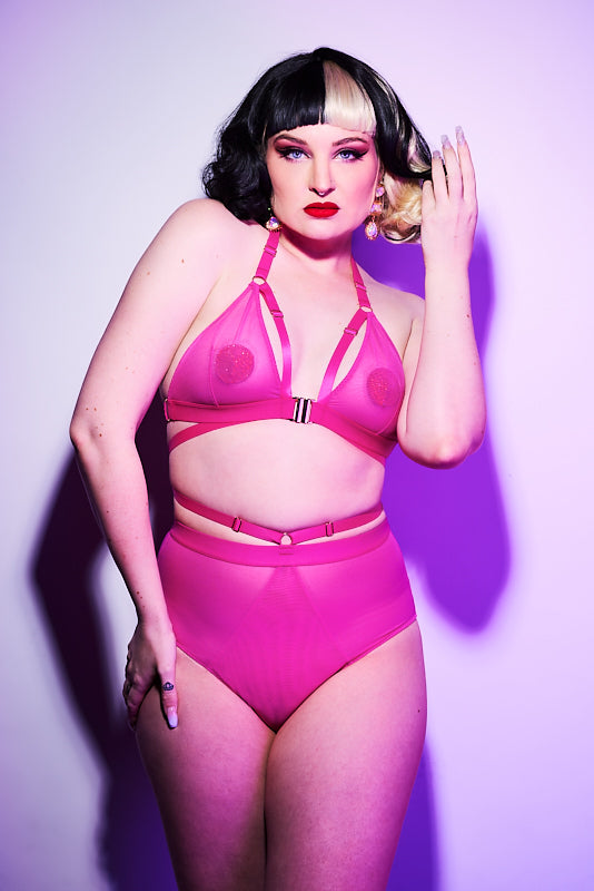 Classic Halter Neck Style (with additional underbust harness strap)