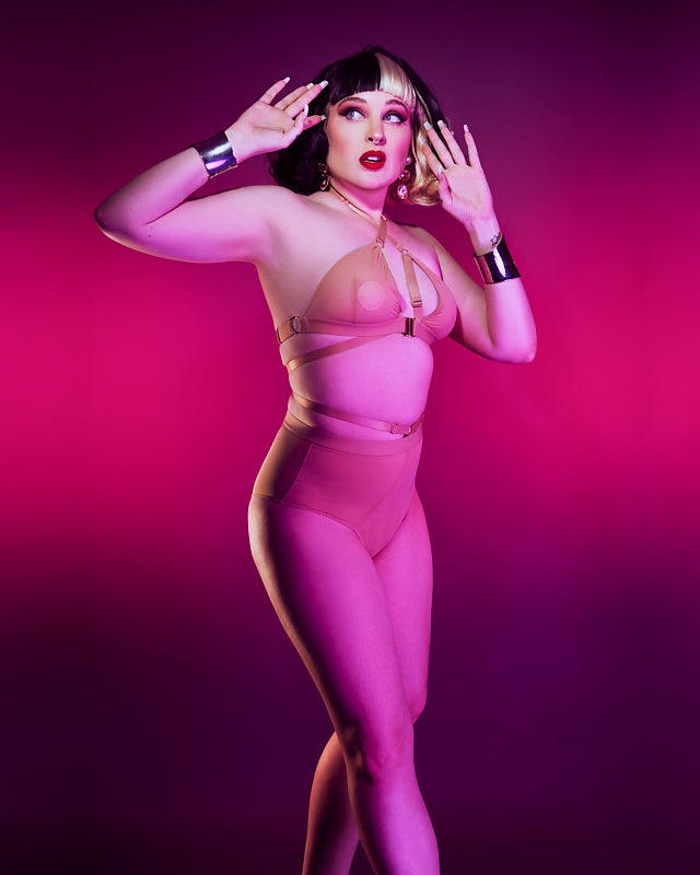 Vixen Convertible Mesh Bralette