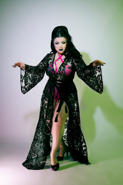 Vampira Lace Gown